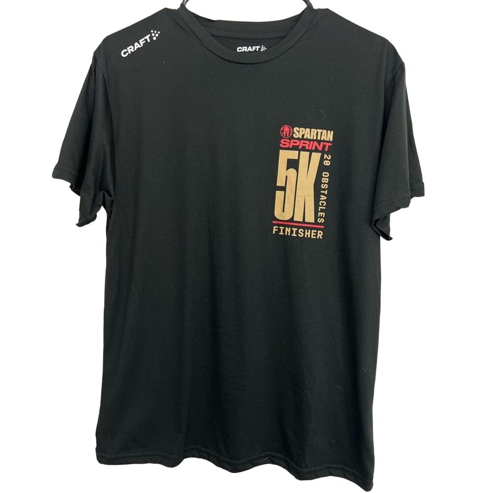 Craft Spartan Race 2023 Super 5K Finisher Shirt Size Medium LIKE NEW